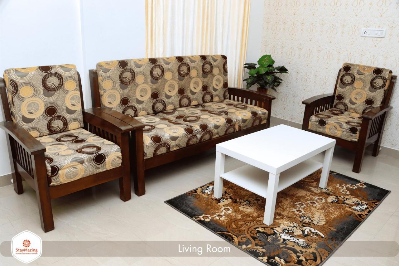 Staymazing-1,2 & 3 Bhk Ac Apartments In Hebbal-5Mins To Manyata-30Mins To Airport Bangalore Buitenkant foto