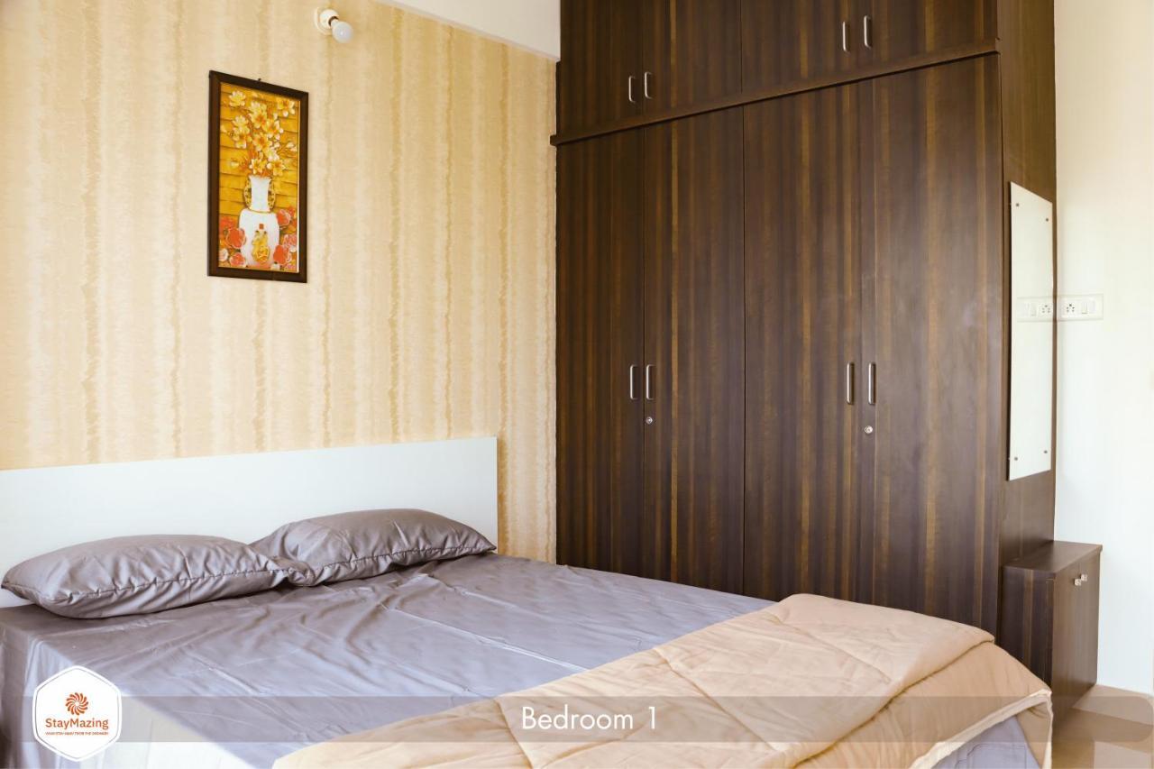 Staymazing-1,2 & 3 Bhk Ac Apartments In Hebbal-5Mins To Manyata-30Mins To Airport Bangalore Buitenkant foto