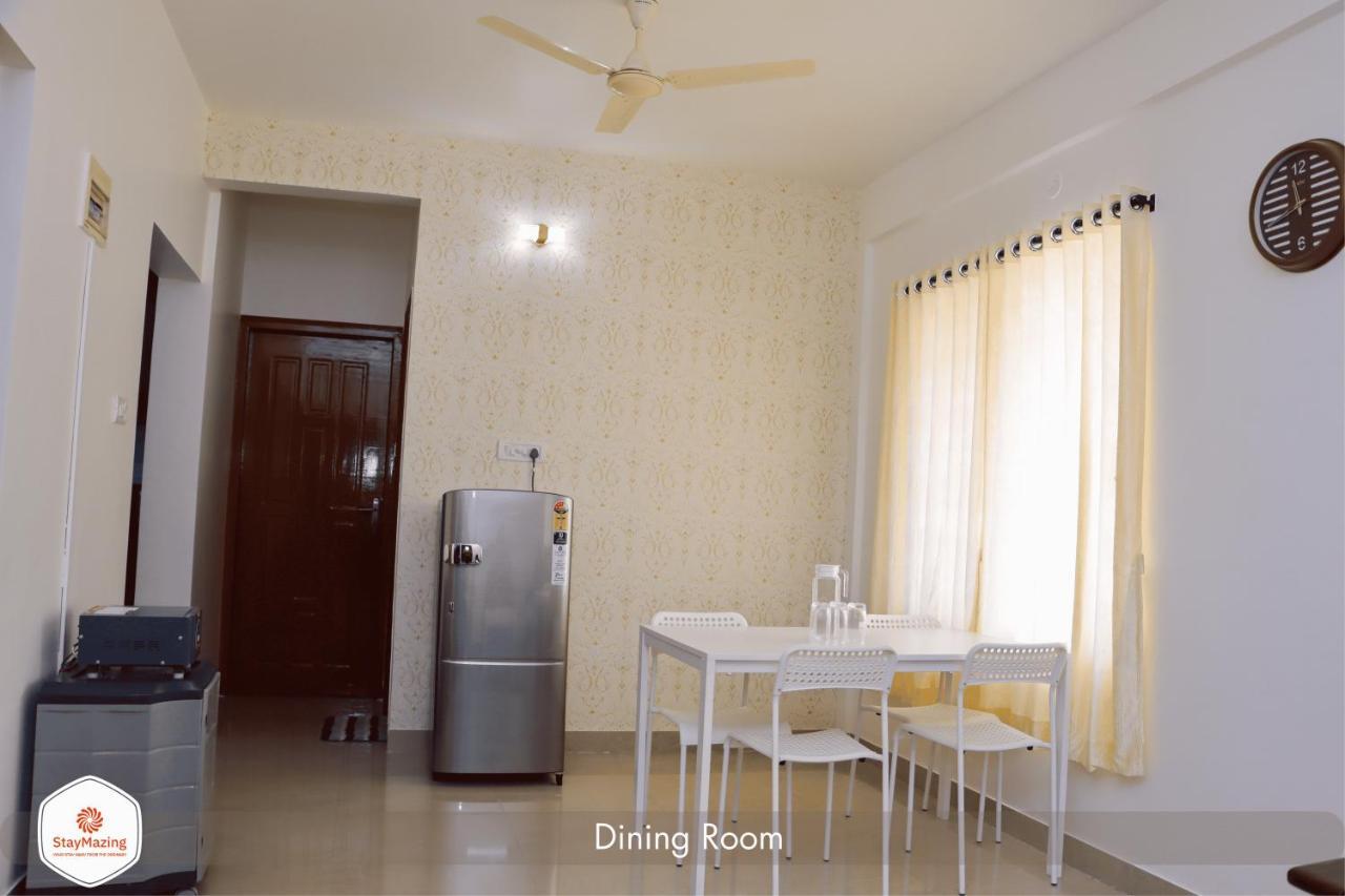Staymazing-1,2 & 3 Bhk Ac Apartments In Hebbal-5Mins To Manyata-30Mins To Airport Bangalore Buitenkant foto