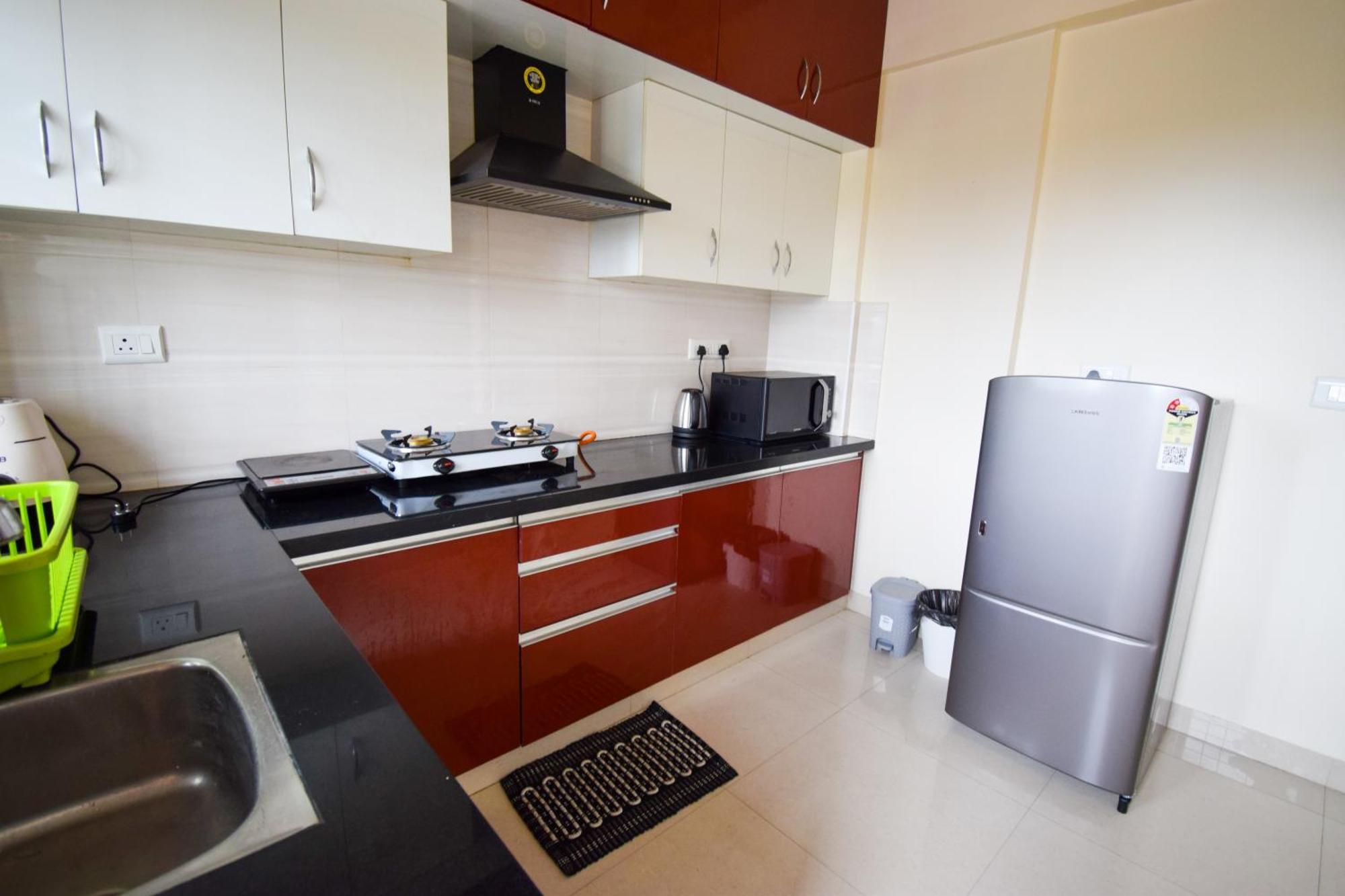 Staymazing-1,2 & 3 Bhk Ac Apartments In Hebbal-5Mins To Manyata-30Mins To Airport Bangalore Buitenkant foto