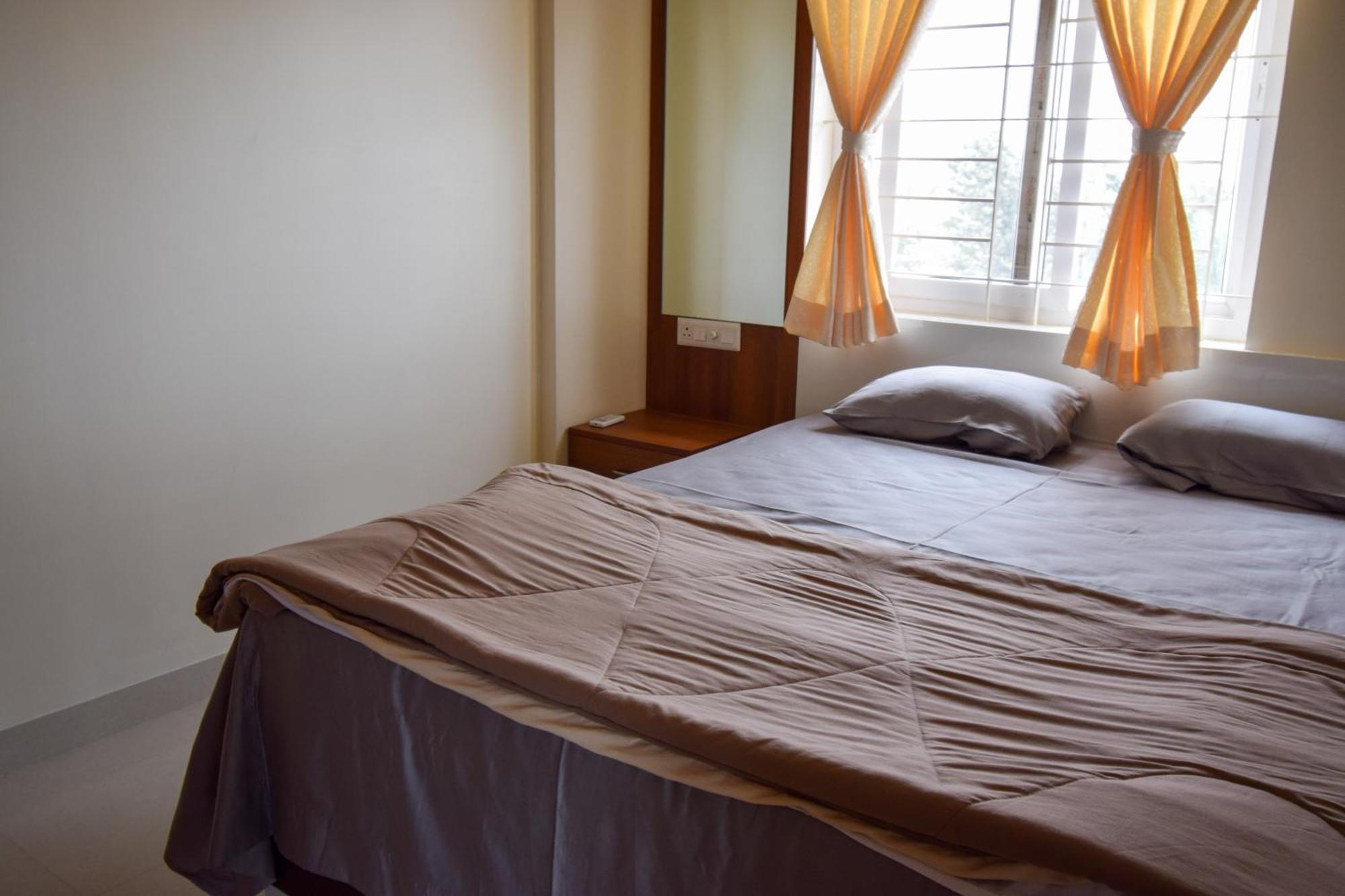 Staymazing-1,2 & 3 Bhk Ac Apartments In Hebbal-5Mins To Manyata-30Mins To Airport Bangalore Buitenkant foto