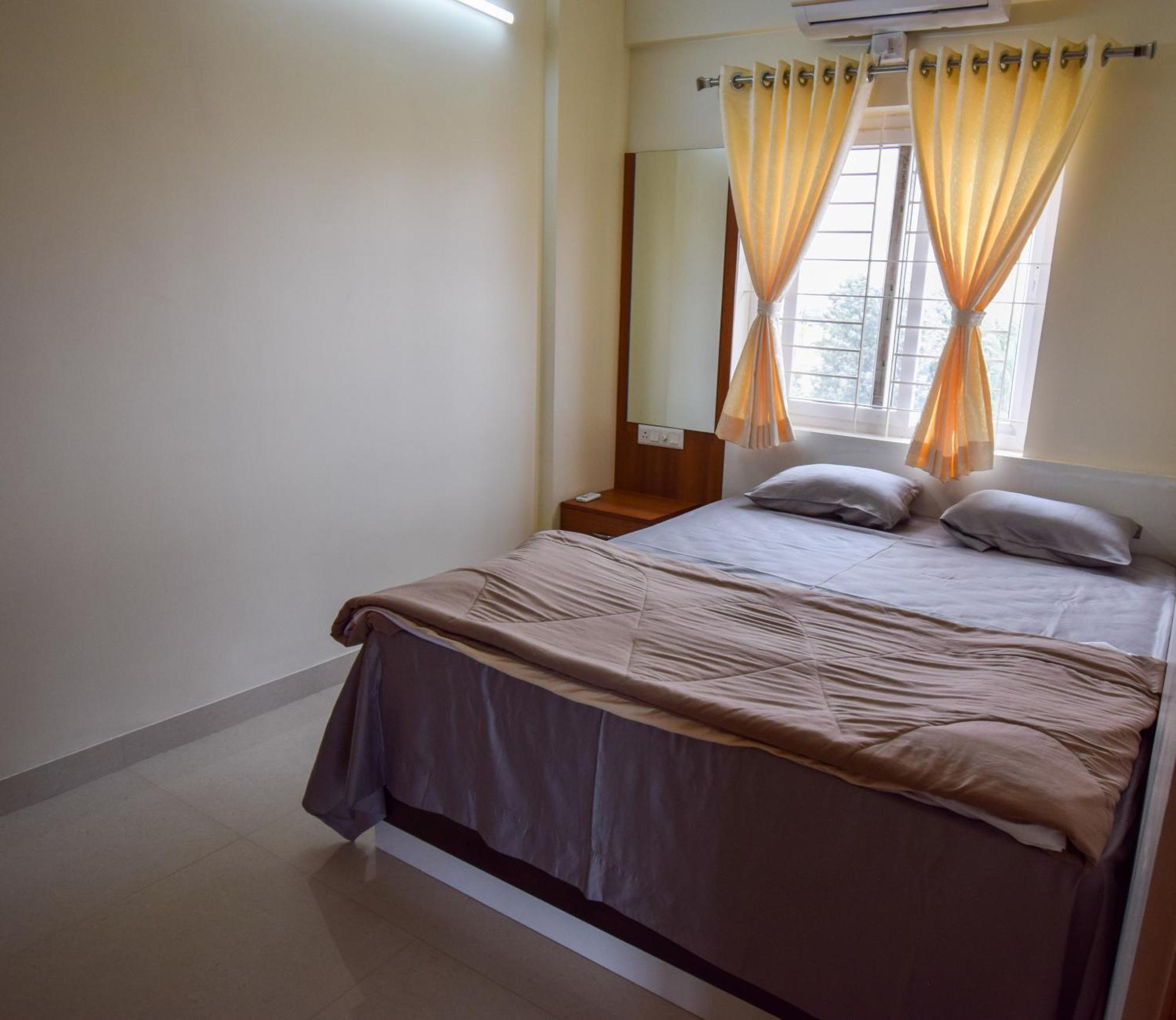 Staymazing-1,2 & 3 Bhk Ac Apartments In Hebbal-5Mins To Manyata-30Mins To Airport Bangalore Buitenkant foto