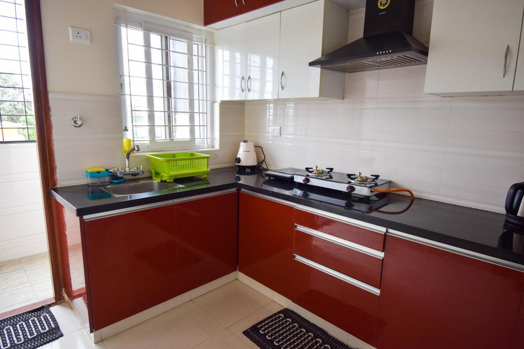 Staymazing-1,2 & 3 Bhk Ac Apartments In Hebbal-5Mins To Manyata-30Mins To Airport Bangalore Buitenkant foto
